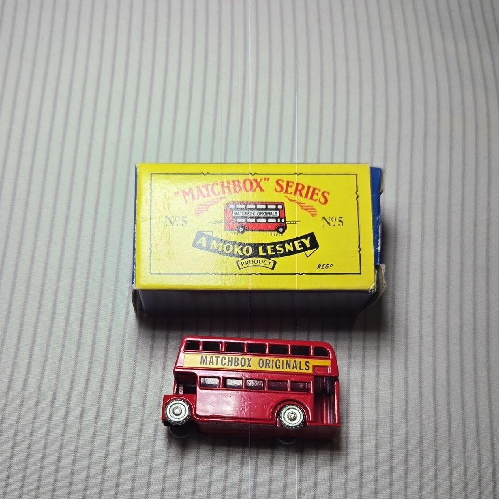 Matchbox Series Red Double-Decker Bus